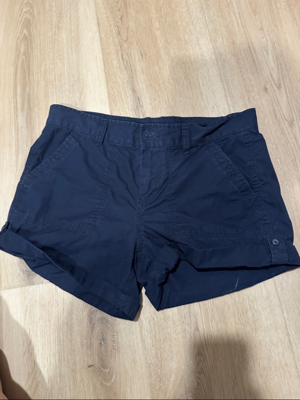 GAP Navy Women's Casual Bermuda Shorts
